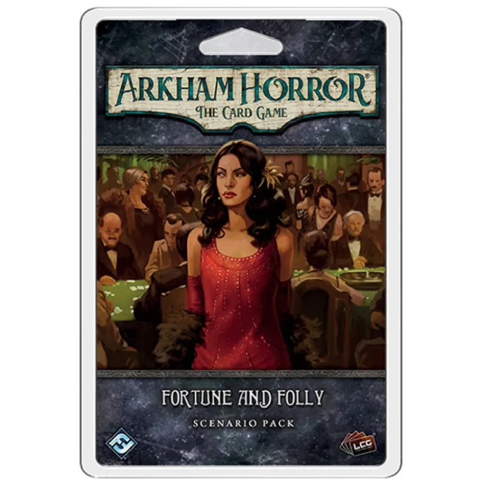 Arkham Horror: Tcg - Fortune And Folly Scenario Pack (Exp.)