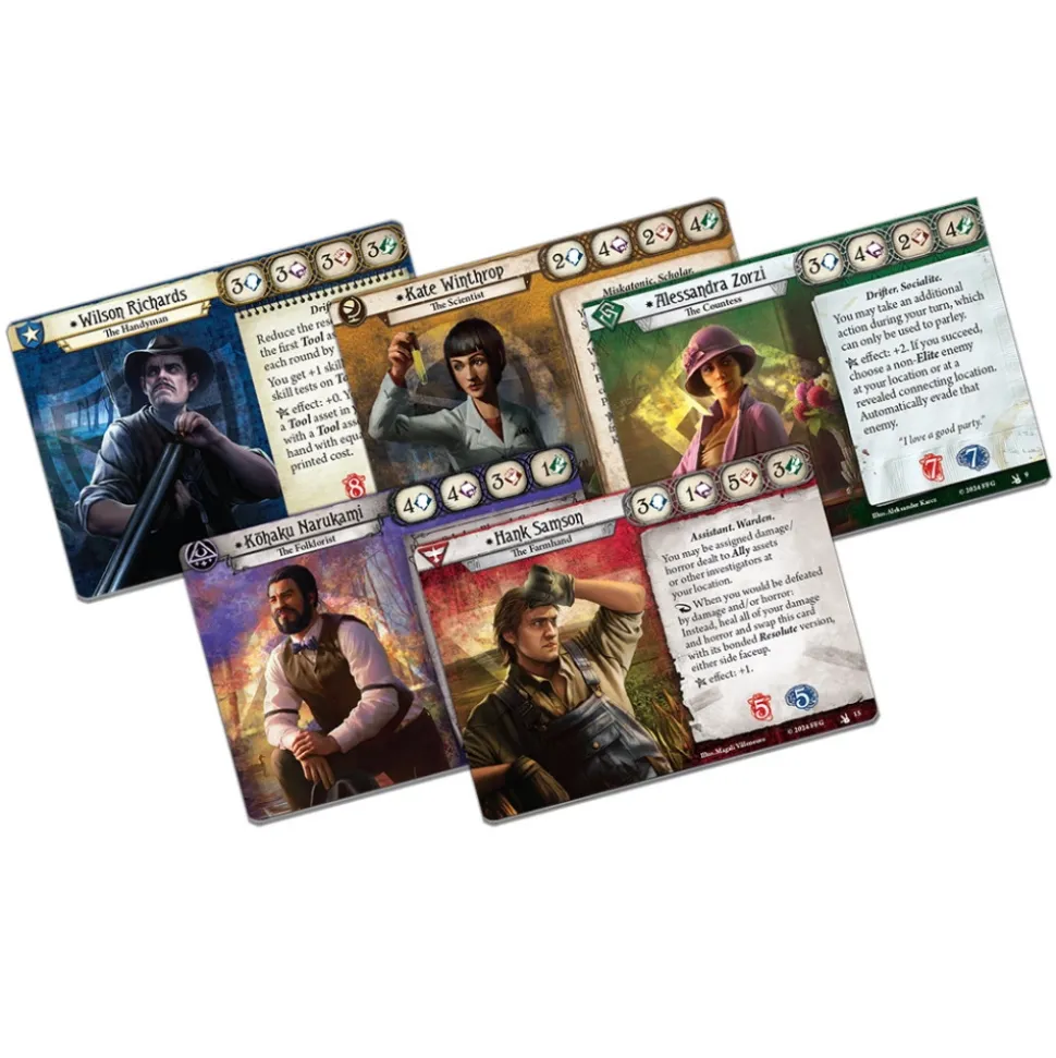 Arkham Horror: Tcg - The Feast Of Hemlock Vale Investigator Expansion