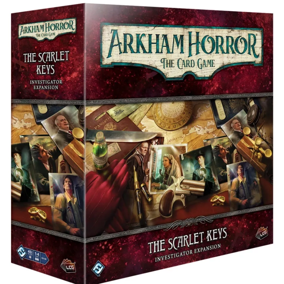 Arkham Horror: Tcg - The Scarlet Keys Investigator Expansion
