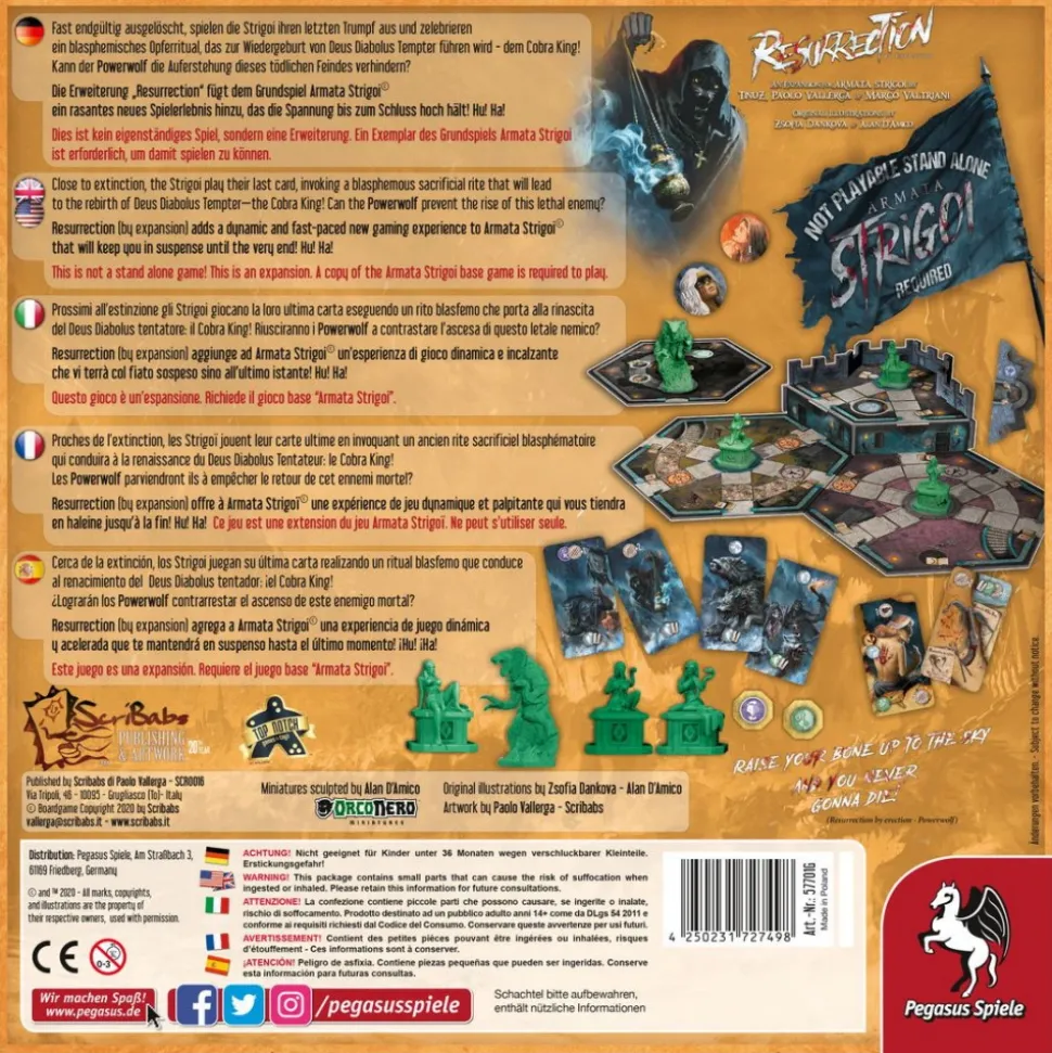 Armata Strigoi: Resurrection - By Expansion (Exp.)