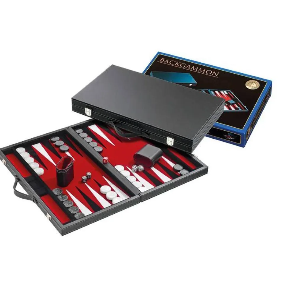Backgammon Red Large