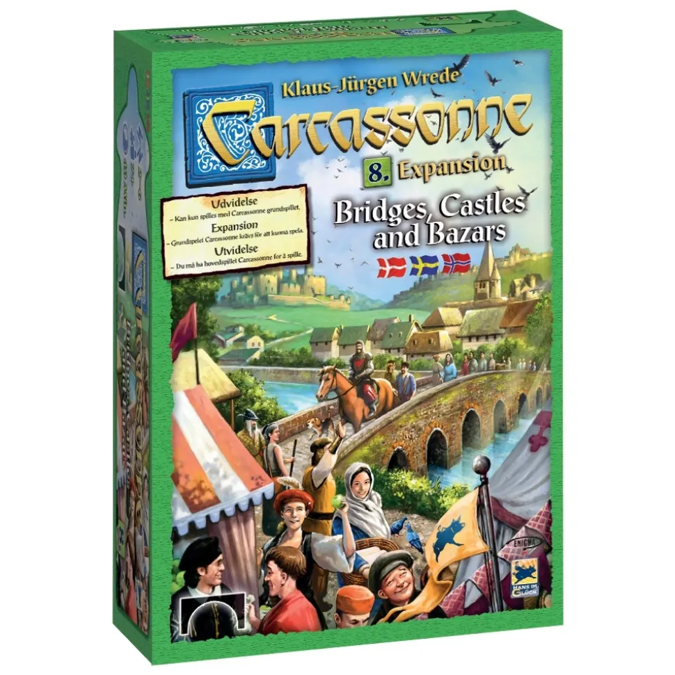 Carcassonne: Bridges, Castles, & Bazaars (Exp.) (Swe.)