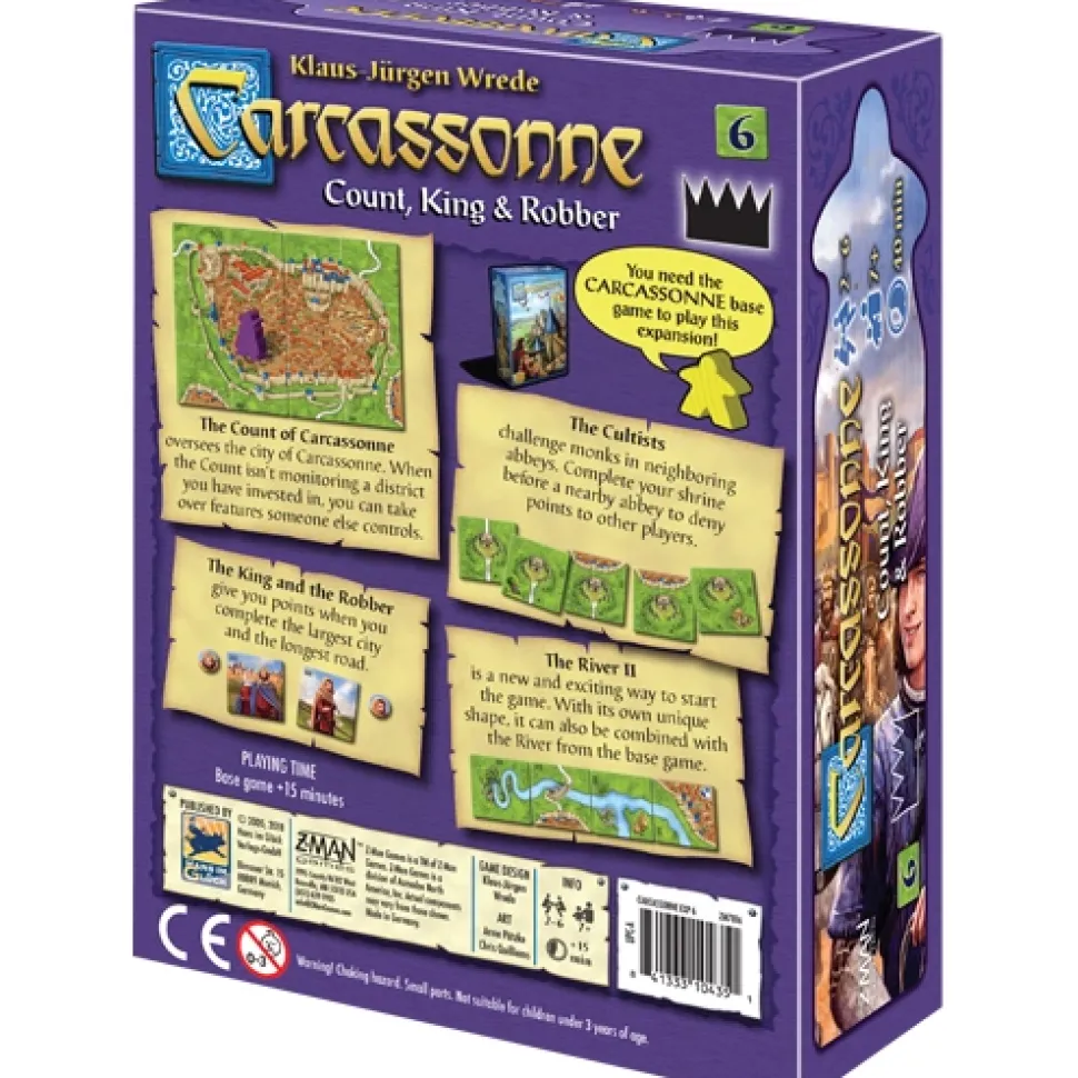 Carcassonne: Count, King & Robber (Exp) (Eng)