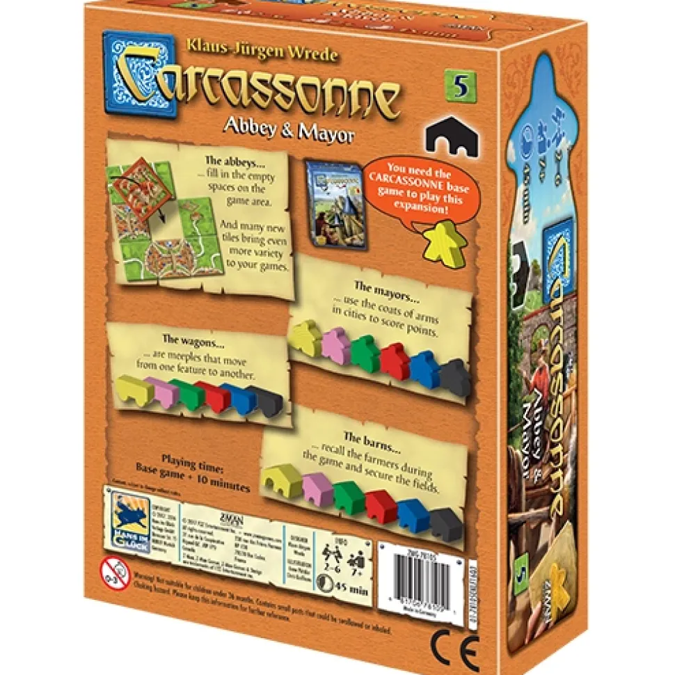 Carcassonne Expansion - Abbey And Mayor (Swe)