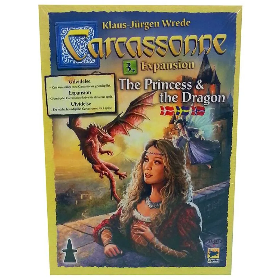 Carcassonne Expansion - The Princess And The Dragon (Swe)