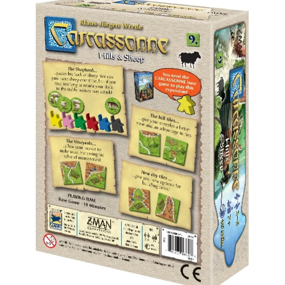 Carcassonne: Hills & Sheep (Exp)