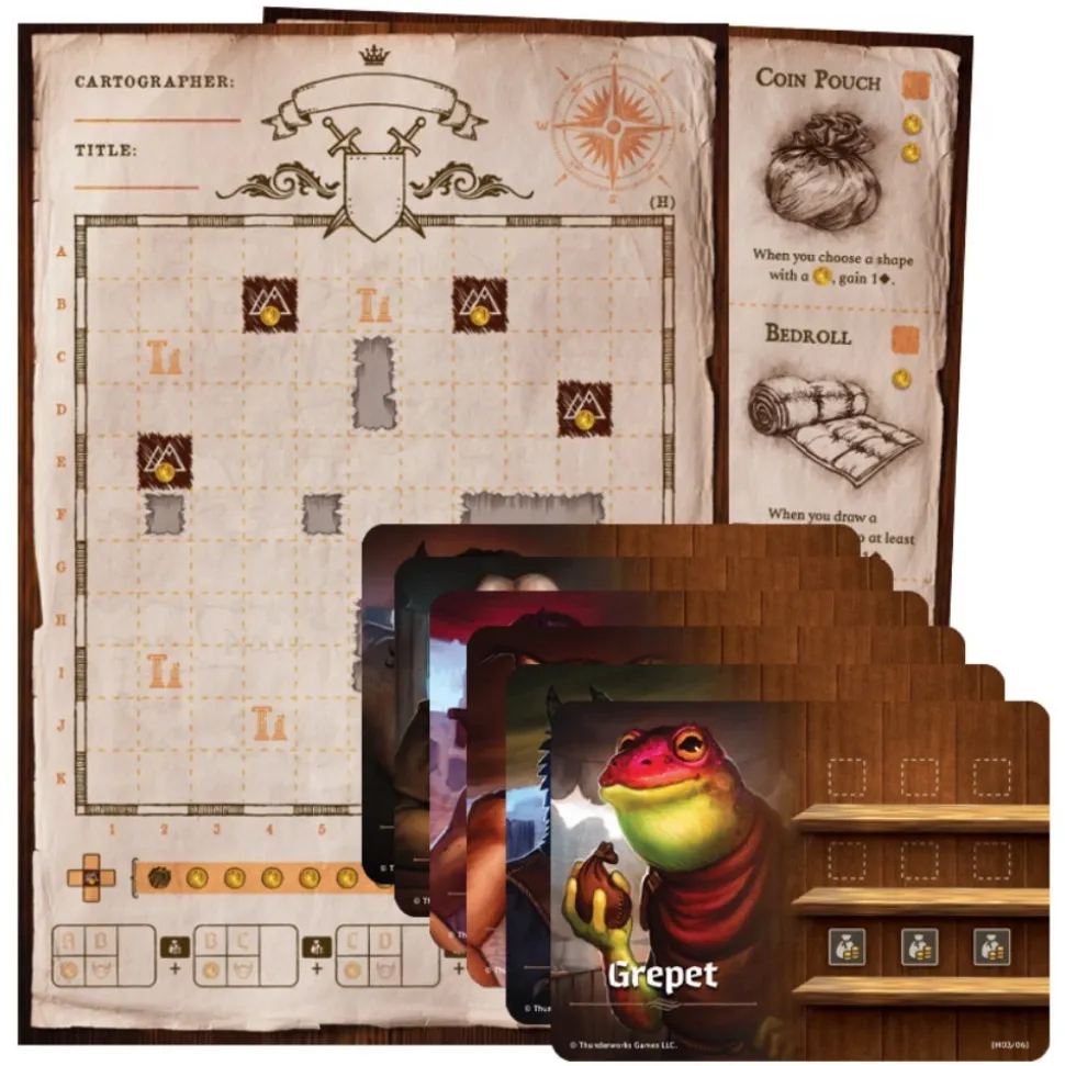 Cartographers: Hornhelm - Waste And Market (Exp.)