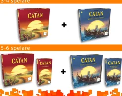 Catan: Aventyrare & Pirater 5-6 Spelare (Exp.)