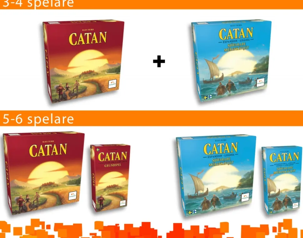 Catan: Sjofarare 5-6 Spelare (Exp.)