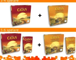 Catan: Stader & Riddare 5-6 Spelare (Exp.)