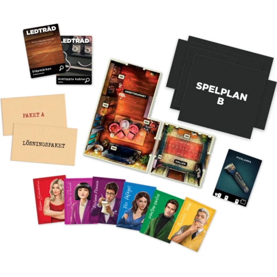 Cluedo Flykt - Svek Pa Swartwiks Herrgard