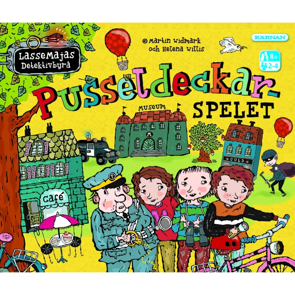 Lassemajas Detektivbyra Pusseldeckar-Spelet