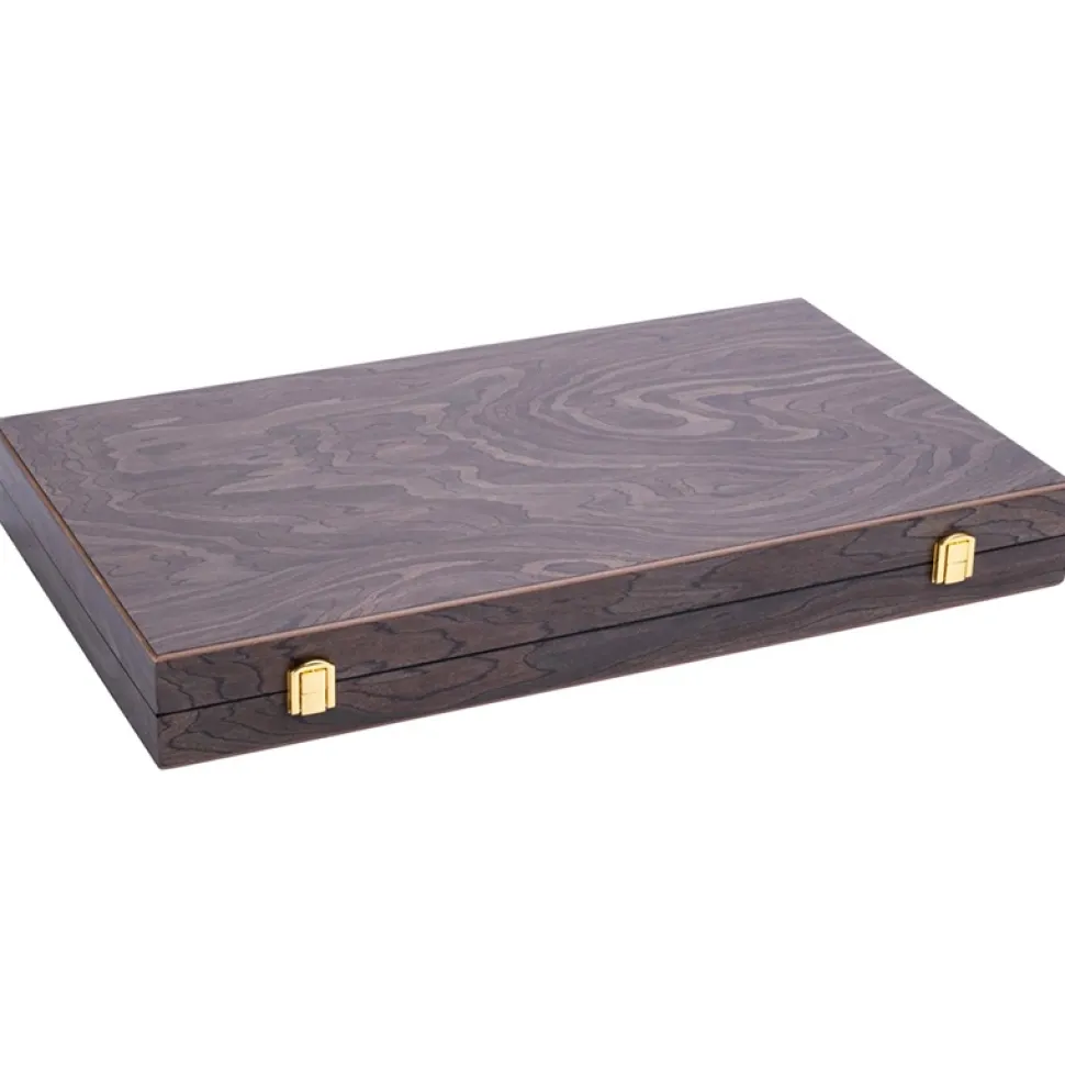 Longfield Backgammon Large Brown Ebony