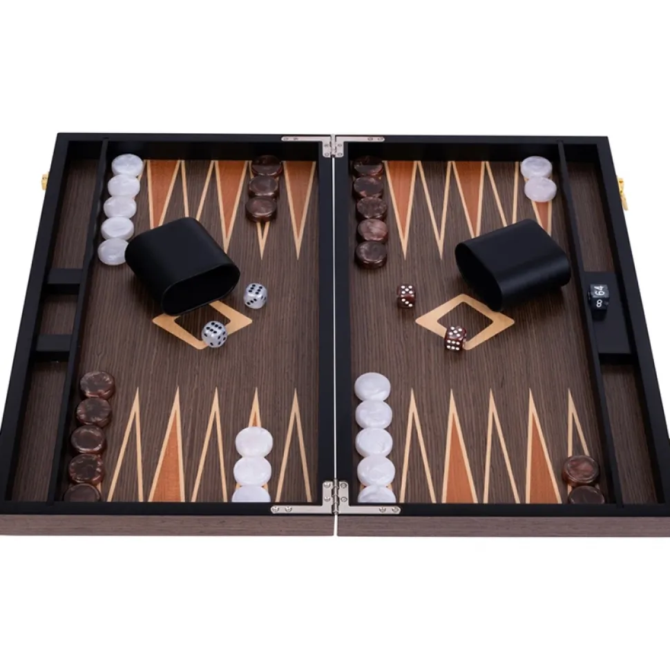 Longfield Backgammon Large Walnut