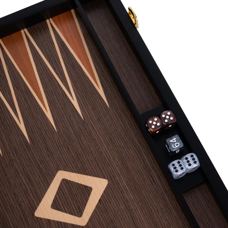 Longfield Backgammon Large Walnut