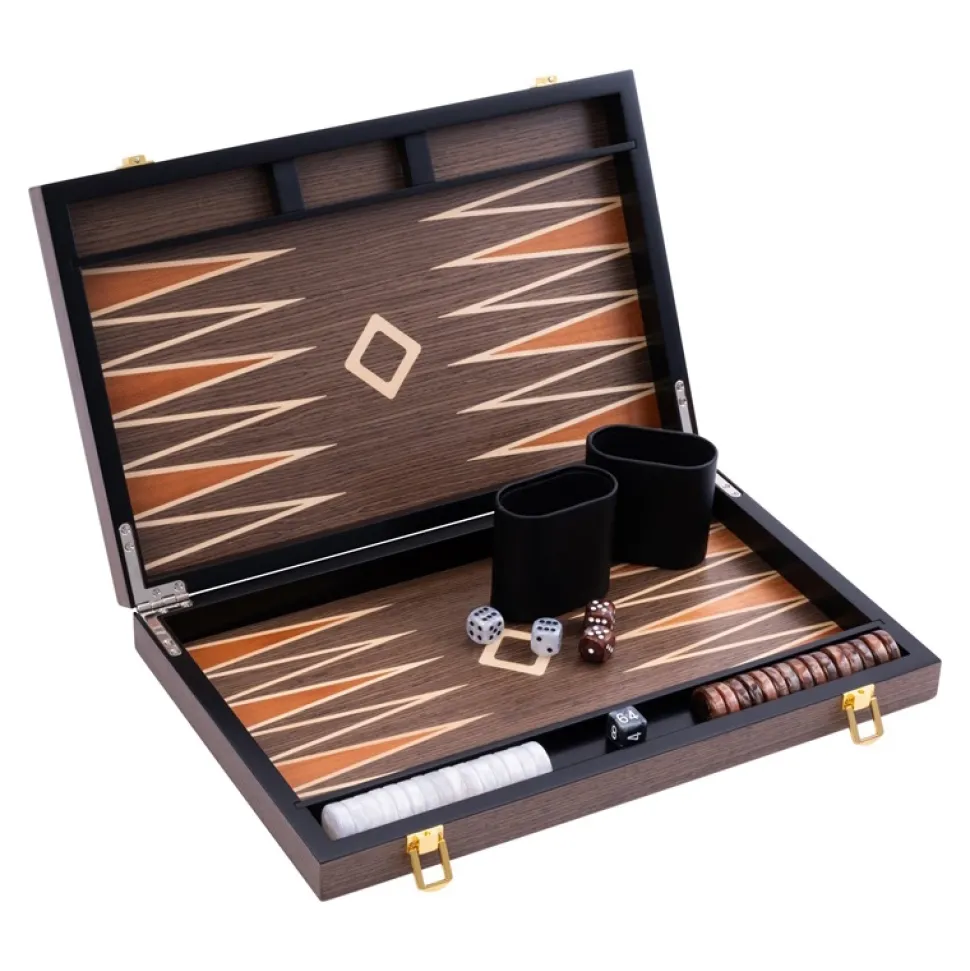 Longfield Backgammon Medium Walnut