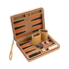 Longfield Backgammon Travel Beige