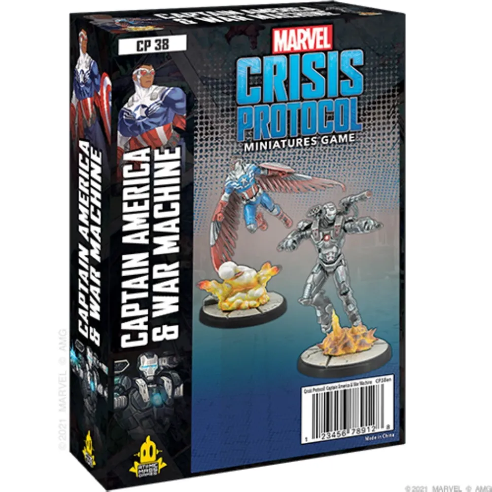 Marvel: Crisis Protocol - Captain America And War Machine (Exp.)