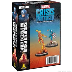 Marvel: Crisis Protocol - Captain America And Original Human Torch (Exp.)