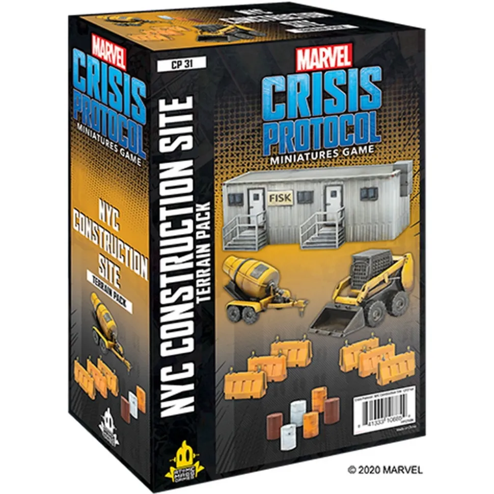Marvel: Crisis Protocol - Nyc Construction Site Terrain (Exp.)