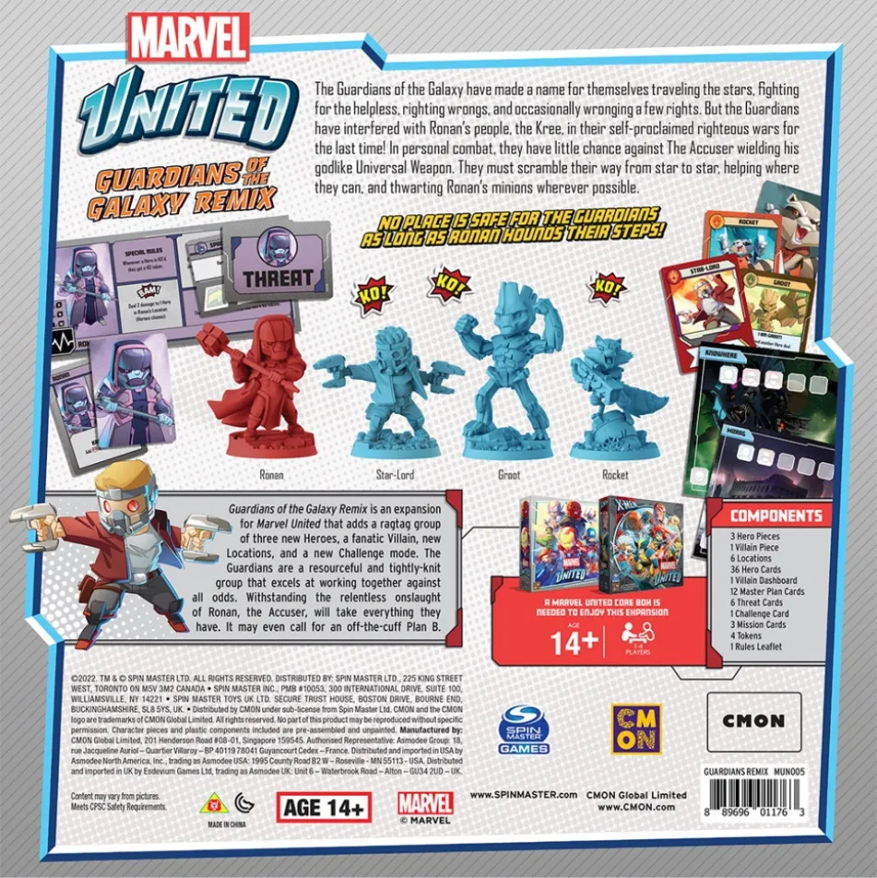 Marvel United: Guardians Of The Galaxy Remix (Exp.)