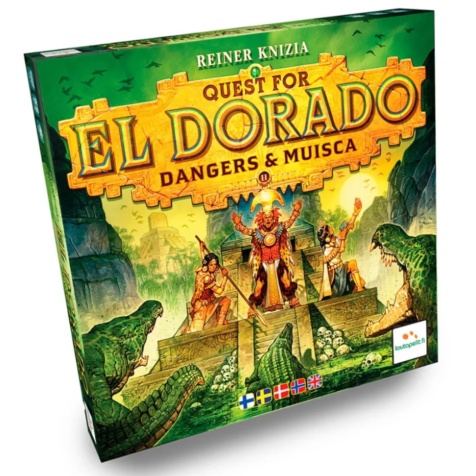 Quest For El Dorado: Dangers & Muisca (Exp.) (Swe)