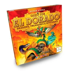 Quest For El Dorado: Dragons, Treasures & Mysteries (Exp.) (Swe)