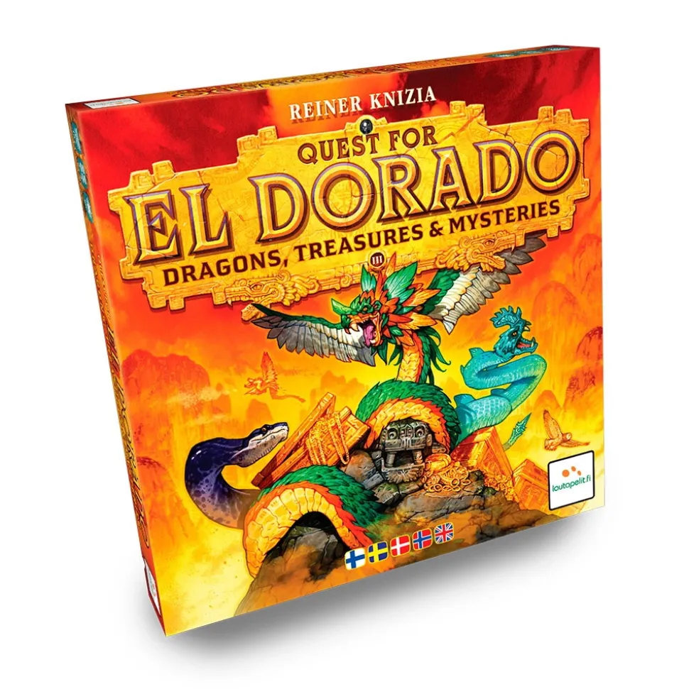 Quest For El Dorado: Dragons, Treasures & Mysteries (Exp.) (Swe)