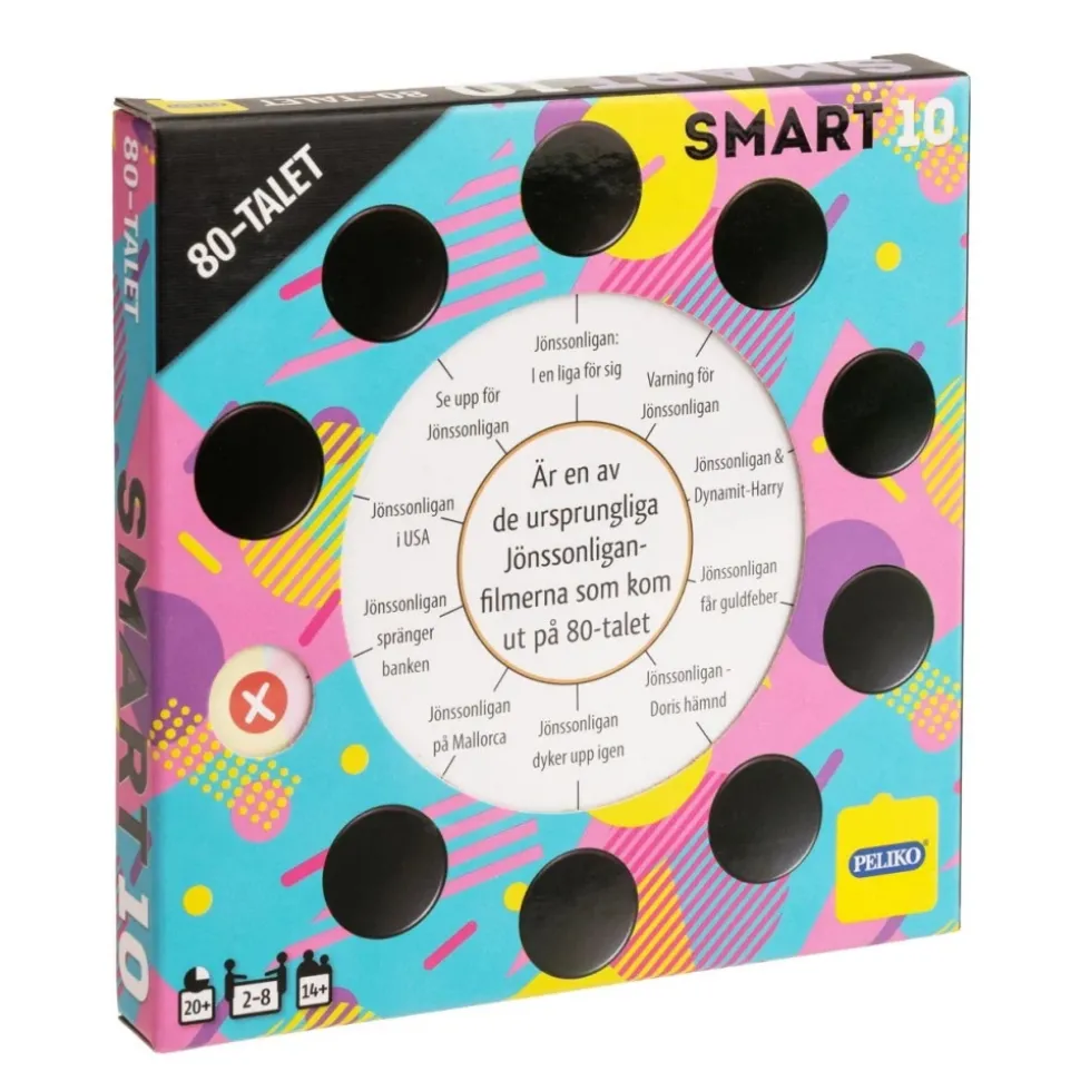 Smart 10: Fragekort 80-Talet (Exp.)