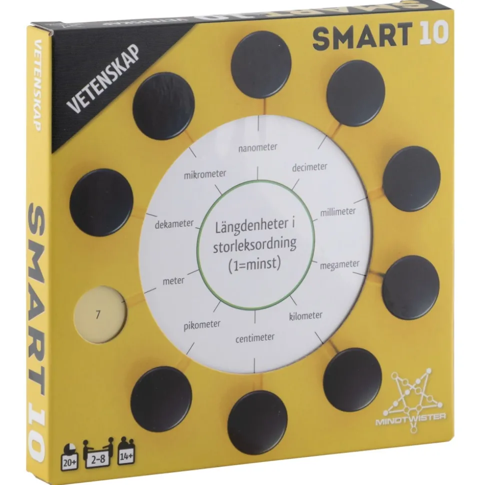 Smart 10: Fragekort Vetenskap (Exp.)